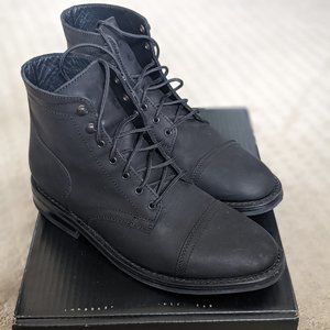 Mens Thursday Captain Boots - Black Matte